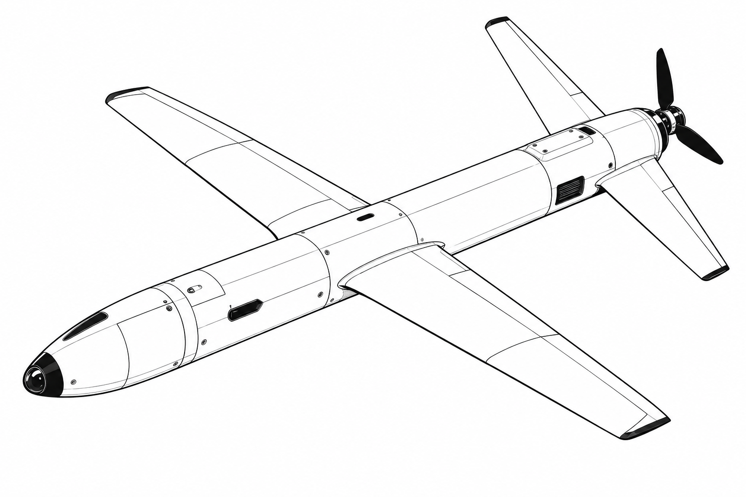 METIS Interceptor military drone profile image